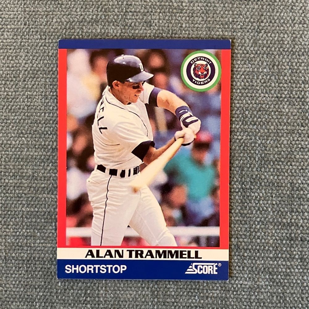 1991 Score Detroit Tigers Baseball Card Trading Card